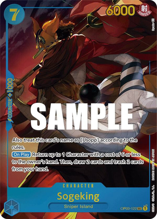 Sogeking OP03-122 (Pillars of Strength)  - Alternate Art Foil