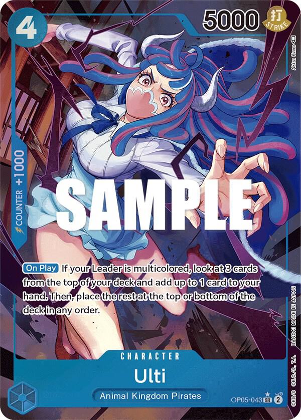 Ulti OP05-043 (Awakening of the New Era)  - Alternate Art Foil