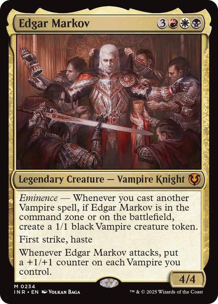 MTG Innistrad Remastered 234 Edgar Markov M NM
