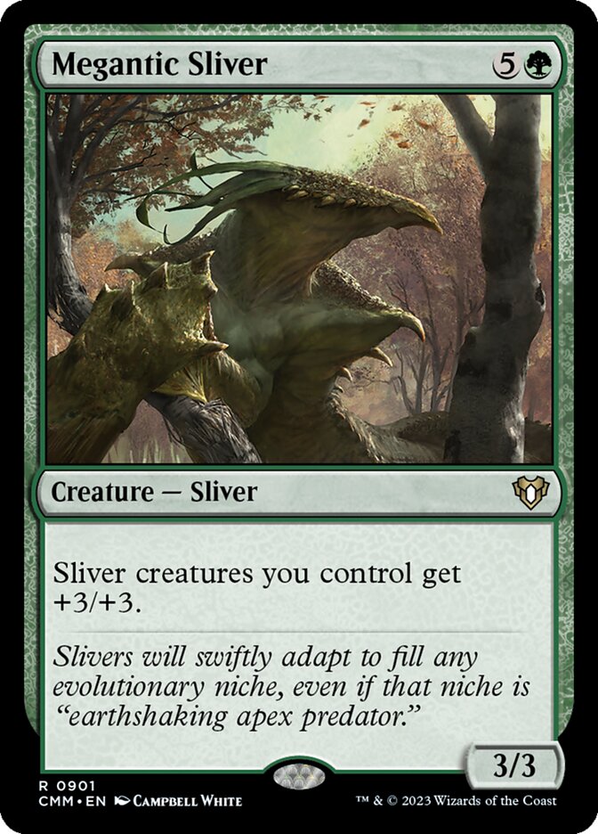 Megantic Sliver 901/451 (Commander Masters) 
