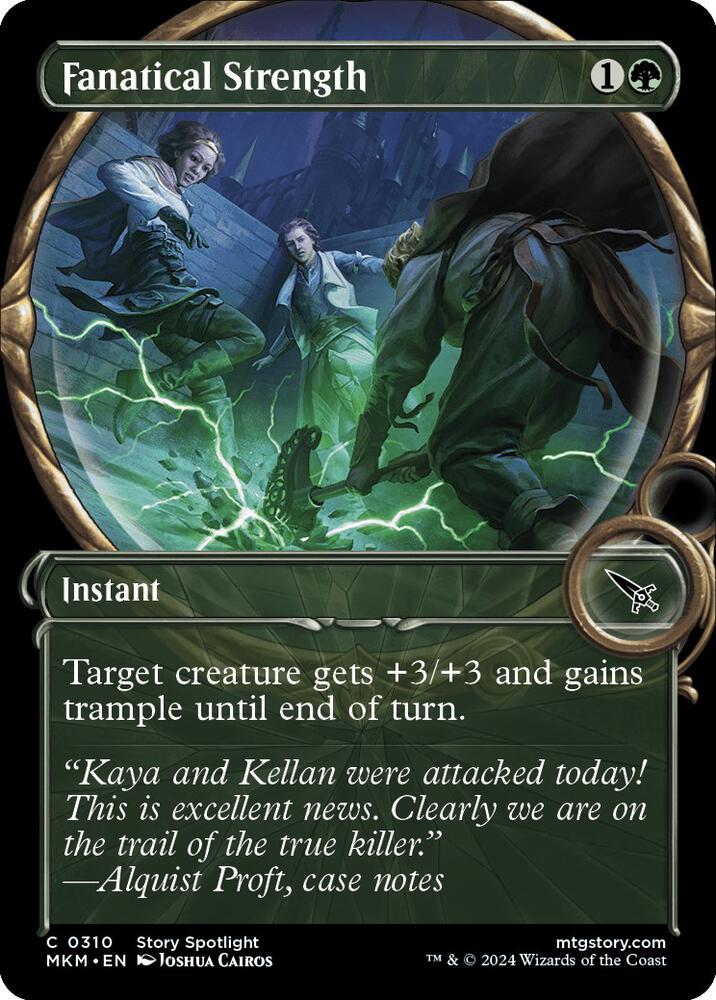 Fanatical Strength 310/286 (Murders at Karlov Manor)  - Showcase Foil