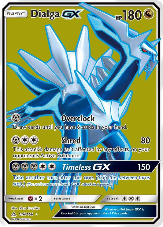 Dialga GX 146/156 (SM - Ultra Prism)  - Holofoil