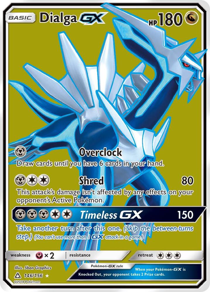 Dialga GX 146/156 (SM - Ultra Prism)  - Holofoil