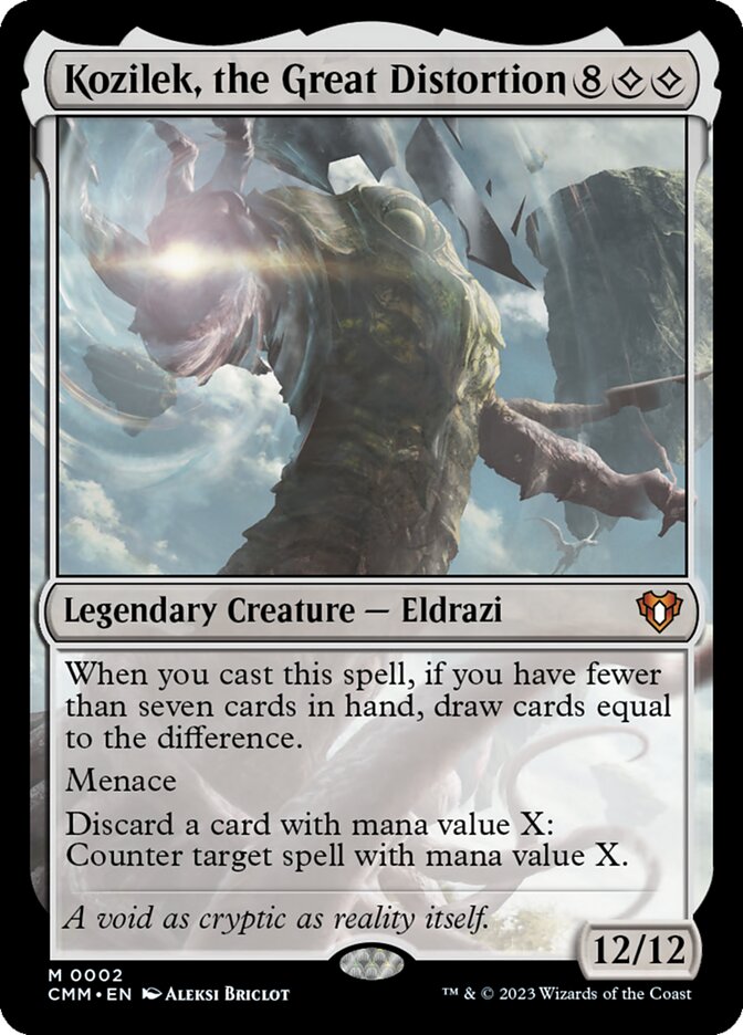 Kozilek, the Great Distortion 2/451 (Commander Masters) 