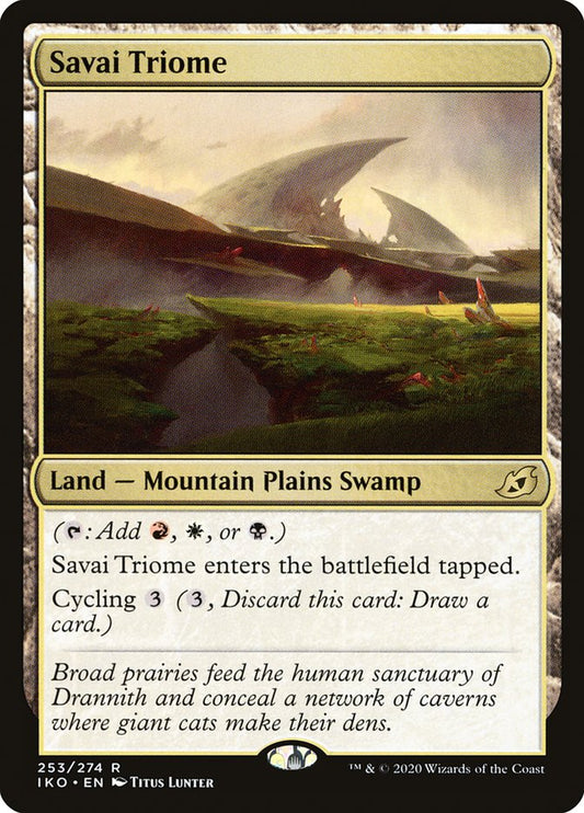 Savai Triome 253 (Ikoria: Lair of Behemoths)  - Foil