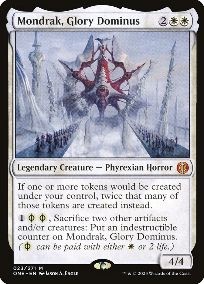Mondrak, Glory Dominus 23/271 (Phyrexia: All Will Be One) 