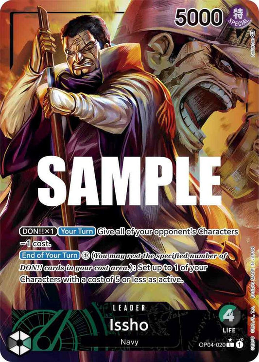 Issho OP04-020 (Kingdoms of Intrigue)  - Alternate Art Foil