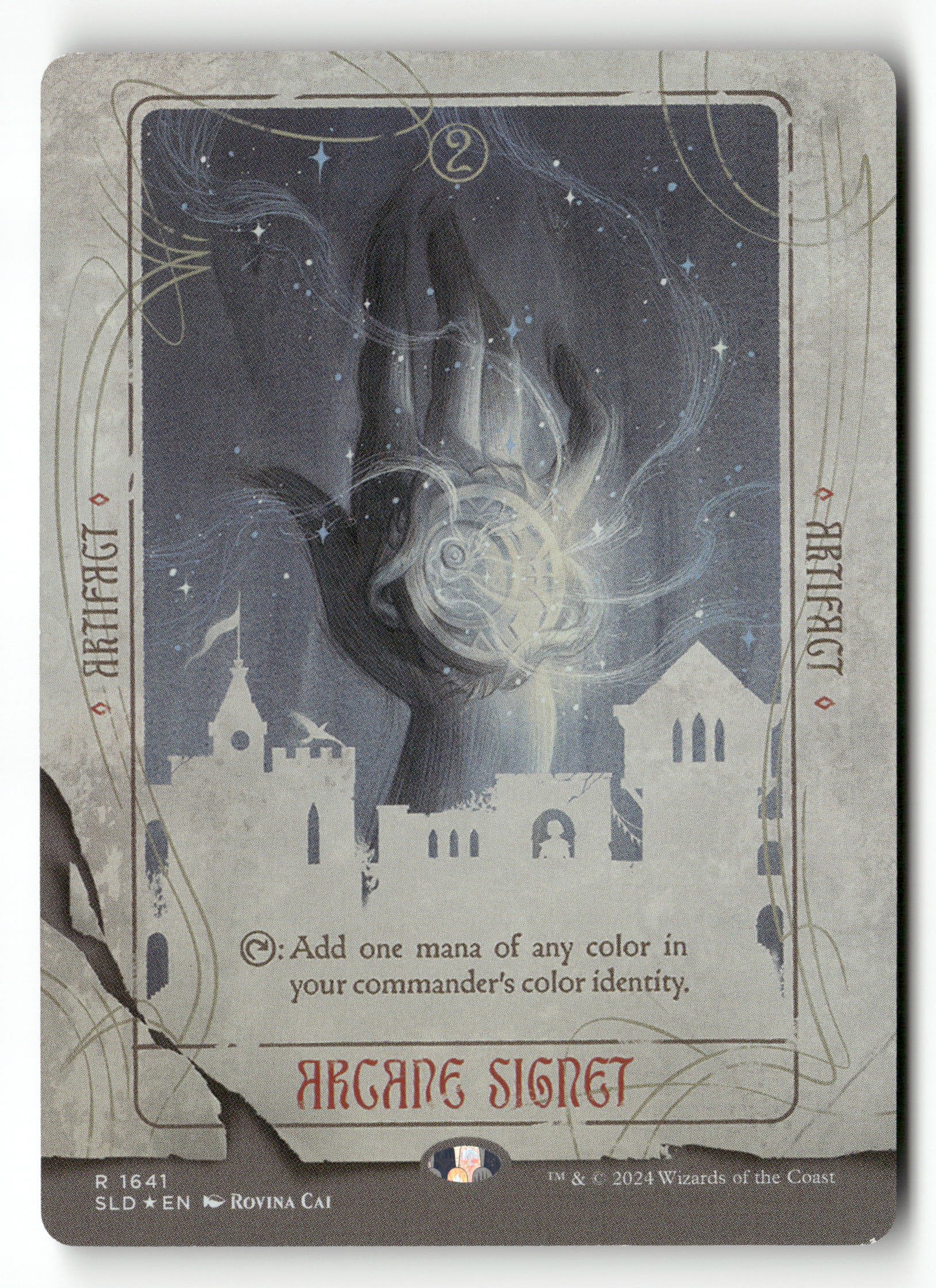 MTG Secret Lair Drop Series 1641 Arcane Signet () (Rainbow Foil) R NM
