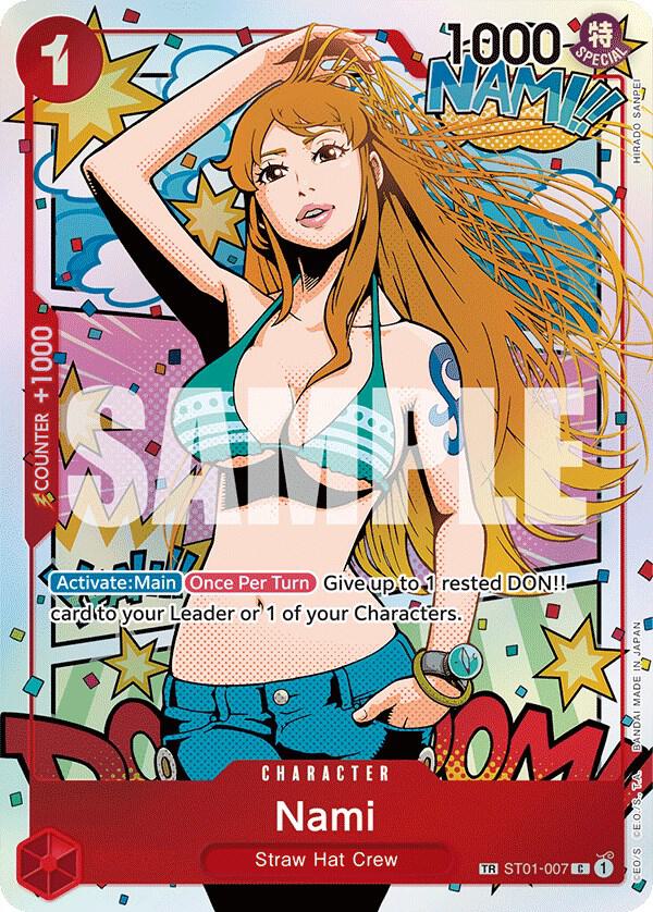 Nami ST01-007 (Wings of the Captain)  - Treasure Foil
