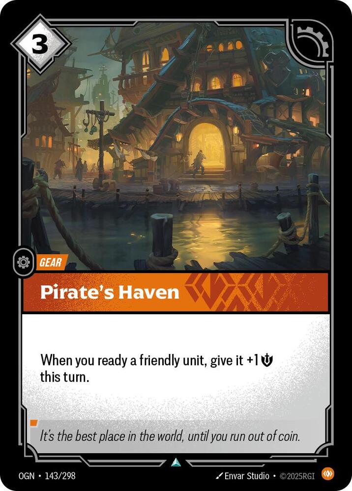 Pirates Haven 143/298 (Origins)  - Foil