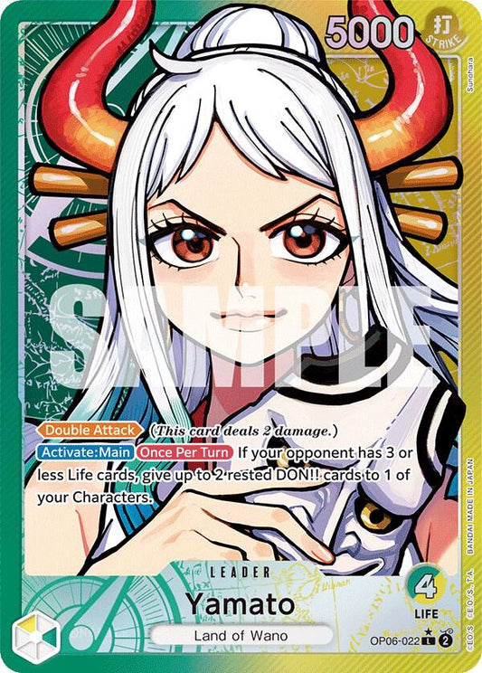 Yamato OP06-022 (Wings of the Captain)  - Alternate Art Foil