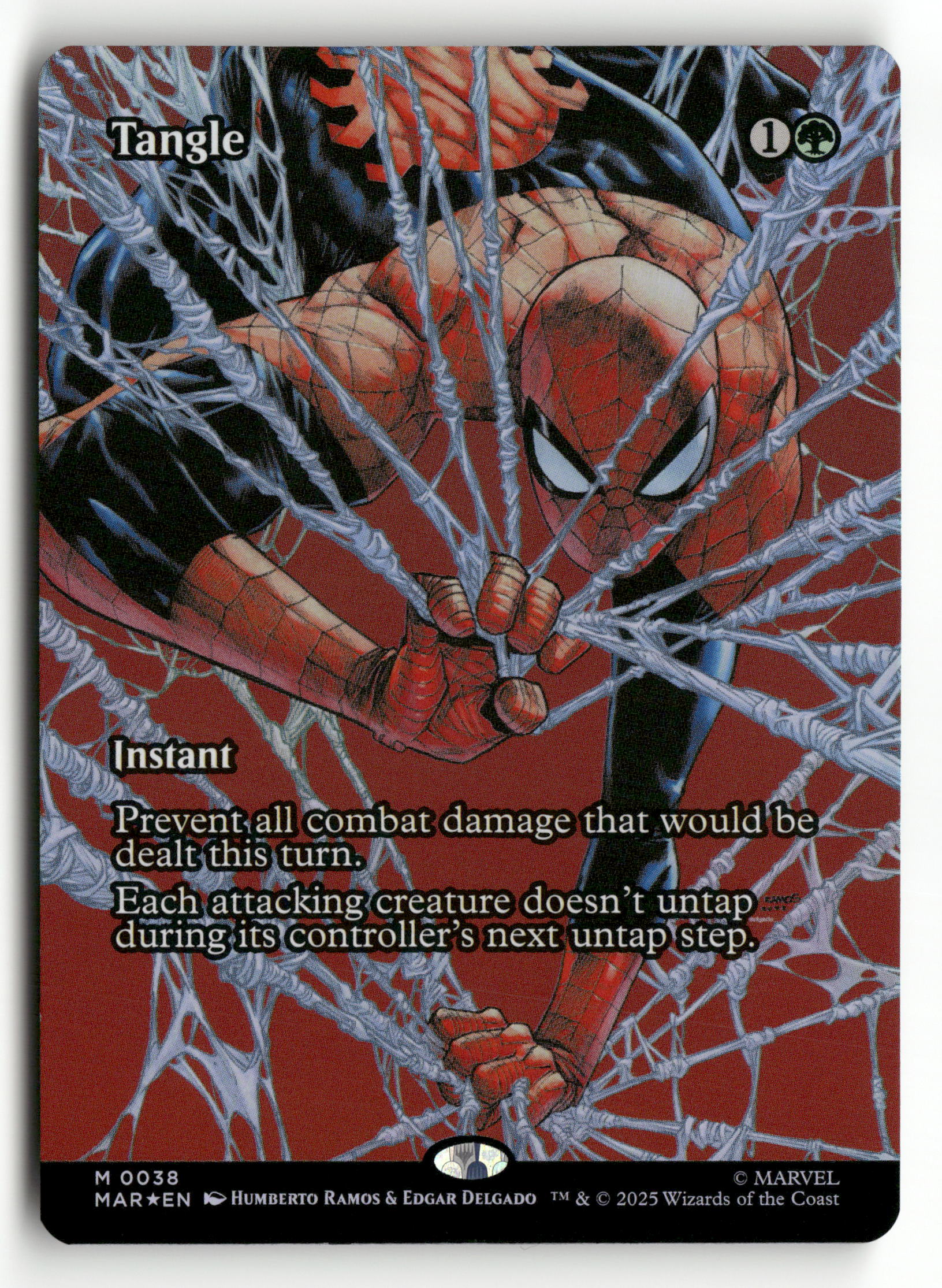 Magic The Gathering Marvel Universe 38 Tangle (Borderless) Foil