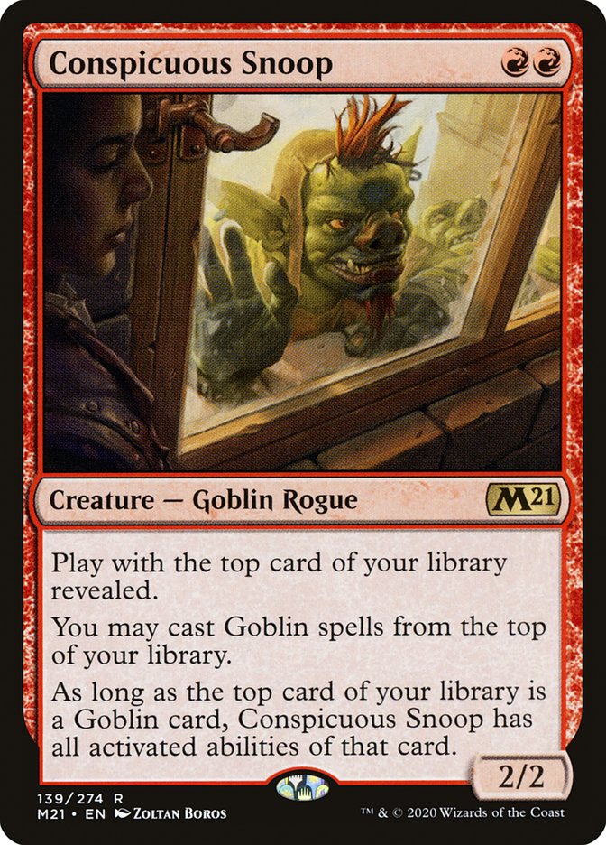 Conspicuous Snoop 139 (Core Set 2021) 