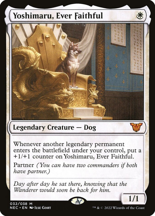Yoshimaru, Ever Faithful 32 (Commander: Kamigawa: Neon Dynasty)  - Foil