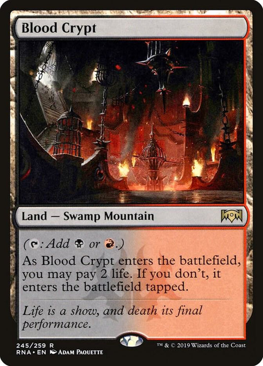Blood Crypt 245 (Ravnica Allegiance) 