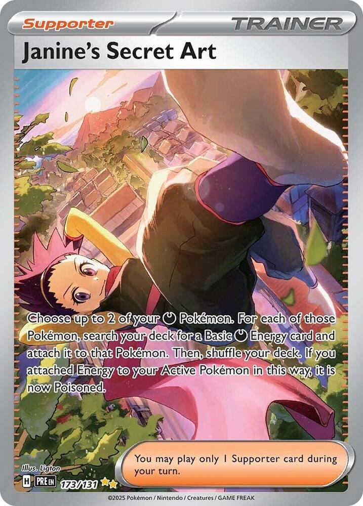 Janine's Secret Art 173/131 (SV: Prismatic Evolutions)  - Holofoil