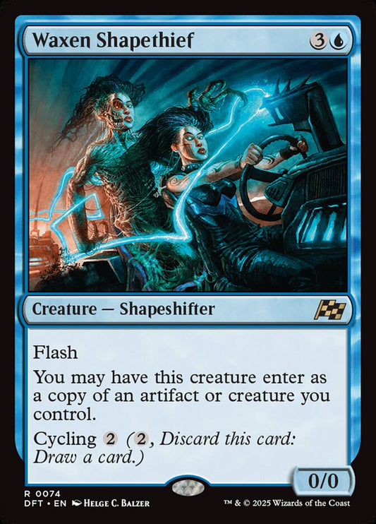 Waxen Shapethief 74 (Aetherdrift)  - Foil