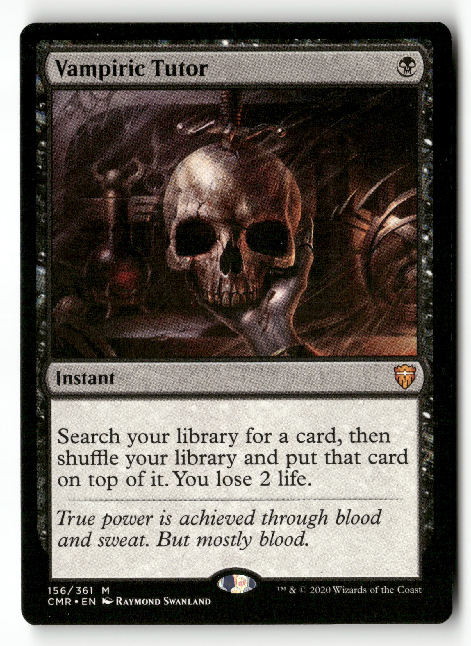 MTG Commander Legends 156 Vampiric Tutor M NM
