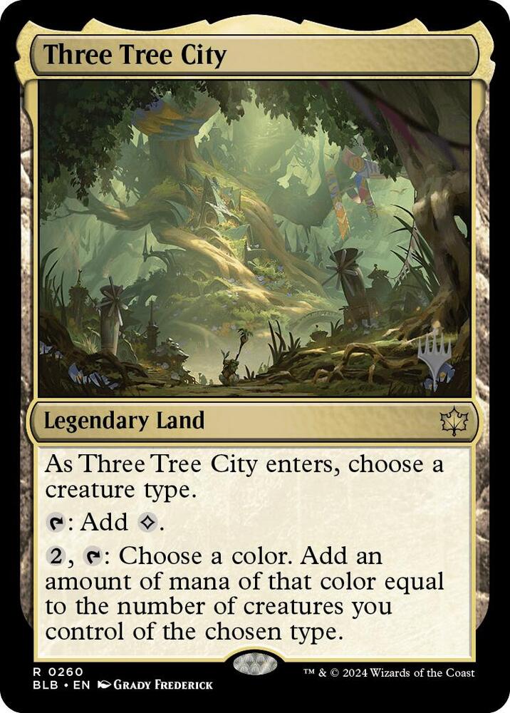 Three Tree City 260 (Promo Pack: Bloomburrow)  - Foil