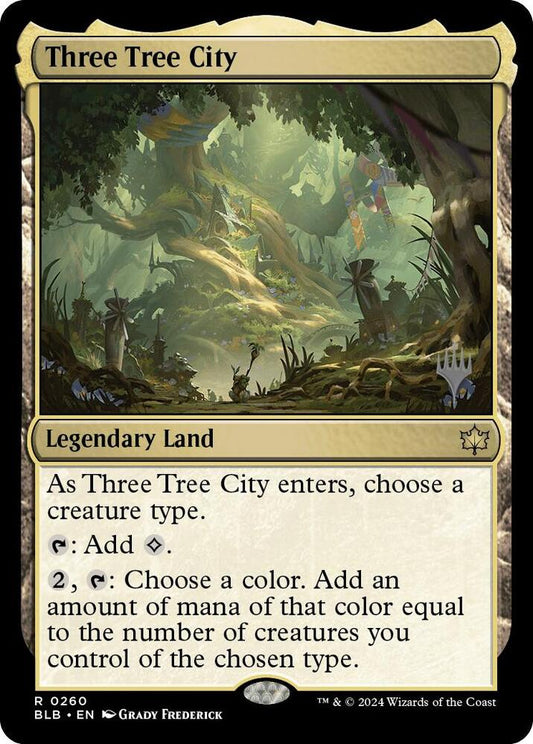 Three Tree City 260 (Promo Pack: Bloomburrow)  - Foil