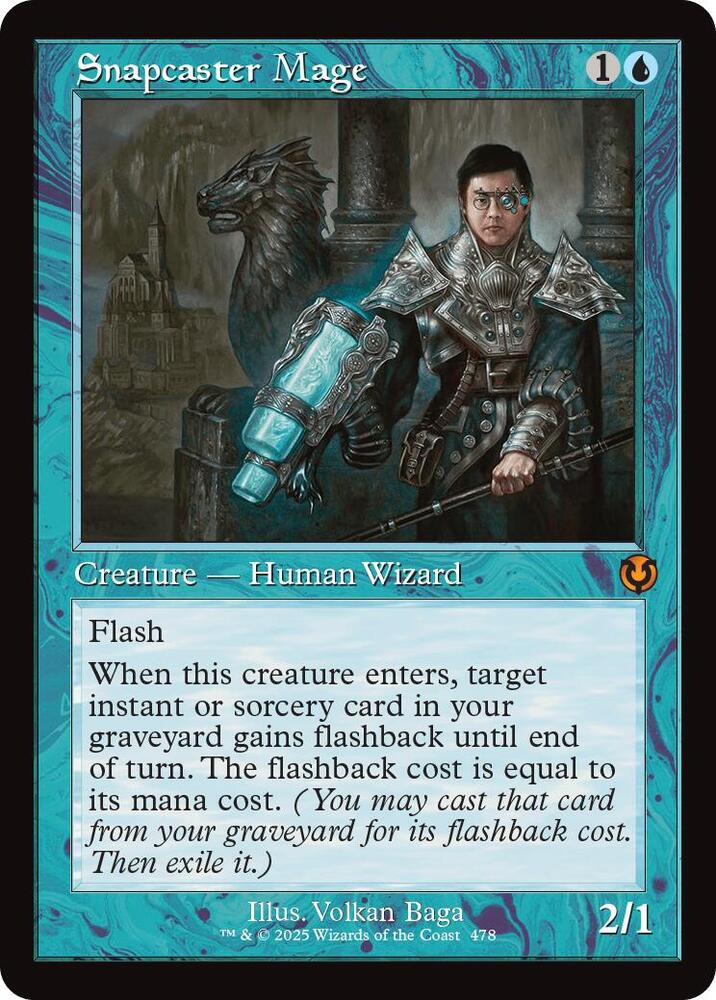 MTG Innistrad Remastered 478 Snapcaster Mage (Retro Frame) M NM