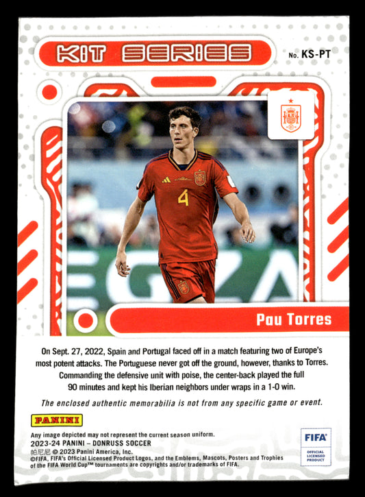 2023-24 Donruss #KS-PT Pau Torres Kit Series /10
