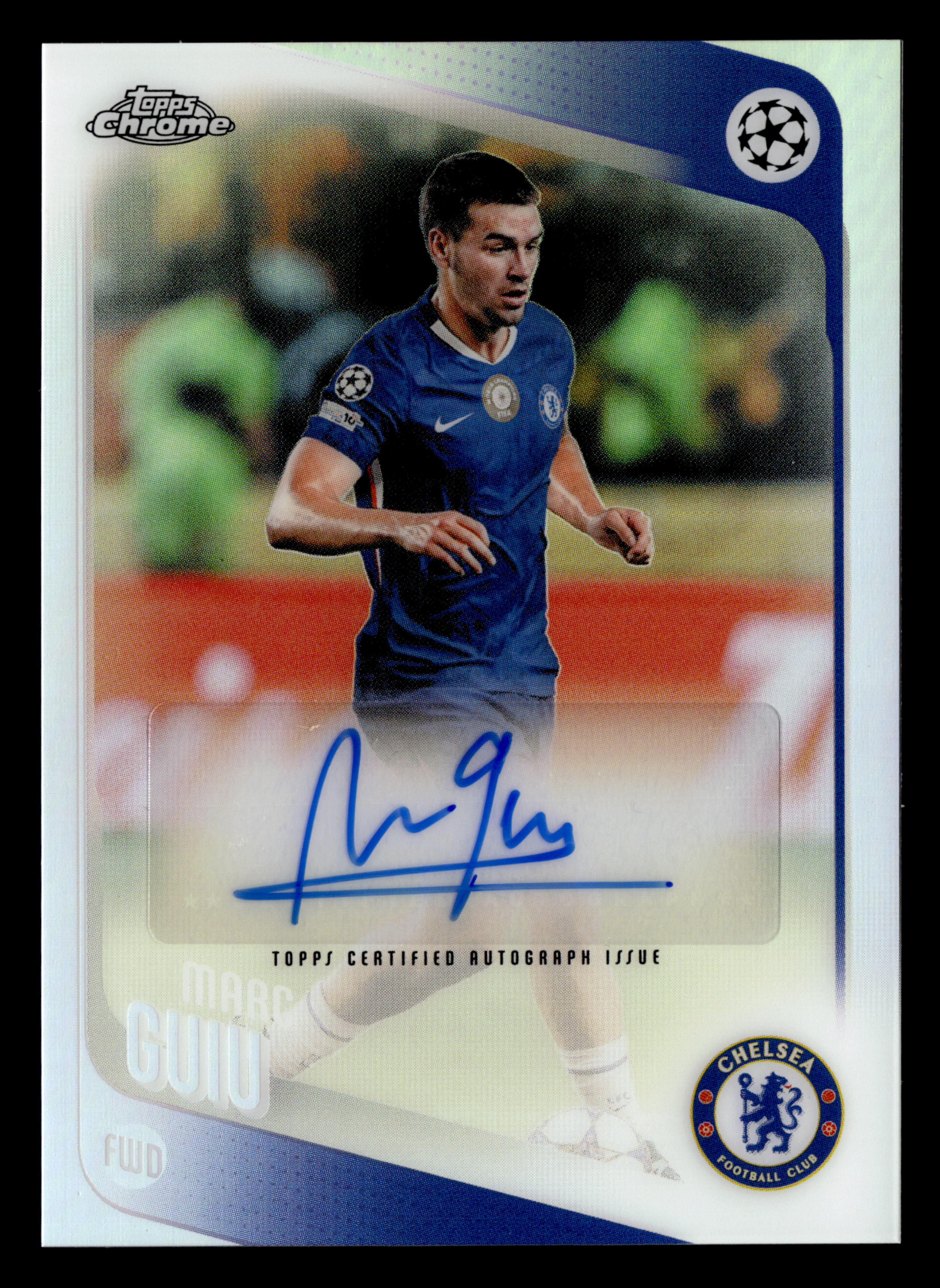 2025-26 Topps Chrome UEFA Club Competitions #CA-MG Marc Guiu Chrome Autographs