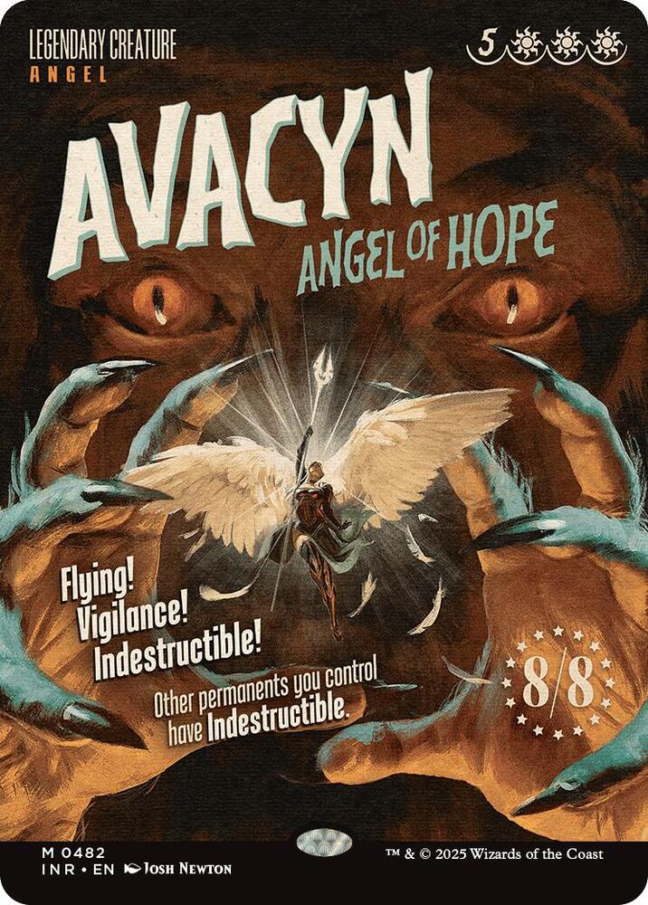 MTG Innistrad Remastered 482 Avacyn, Angel of Hope (Showcase) M NM