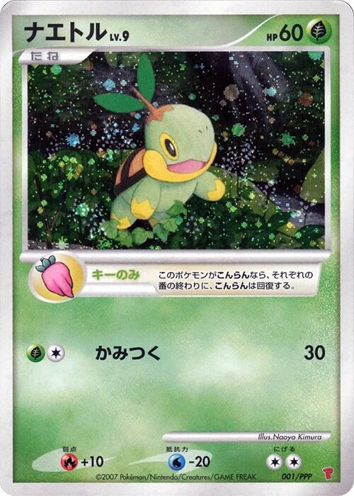 2007 Pokemon Japanese PPP Promotional cards 001/PPP Turtwig