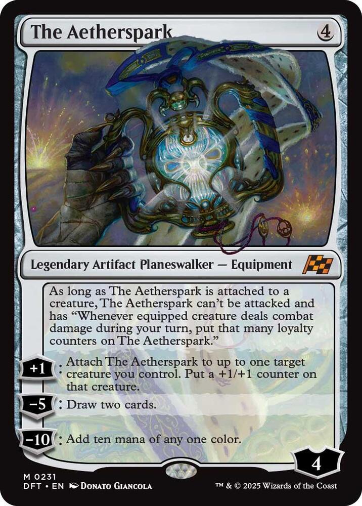 MTG Aetherdrift 231 The Aetherspark M NM