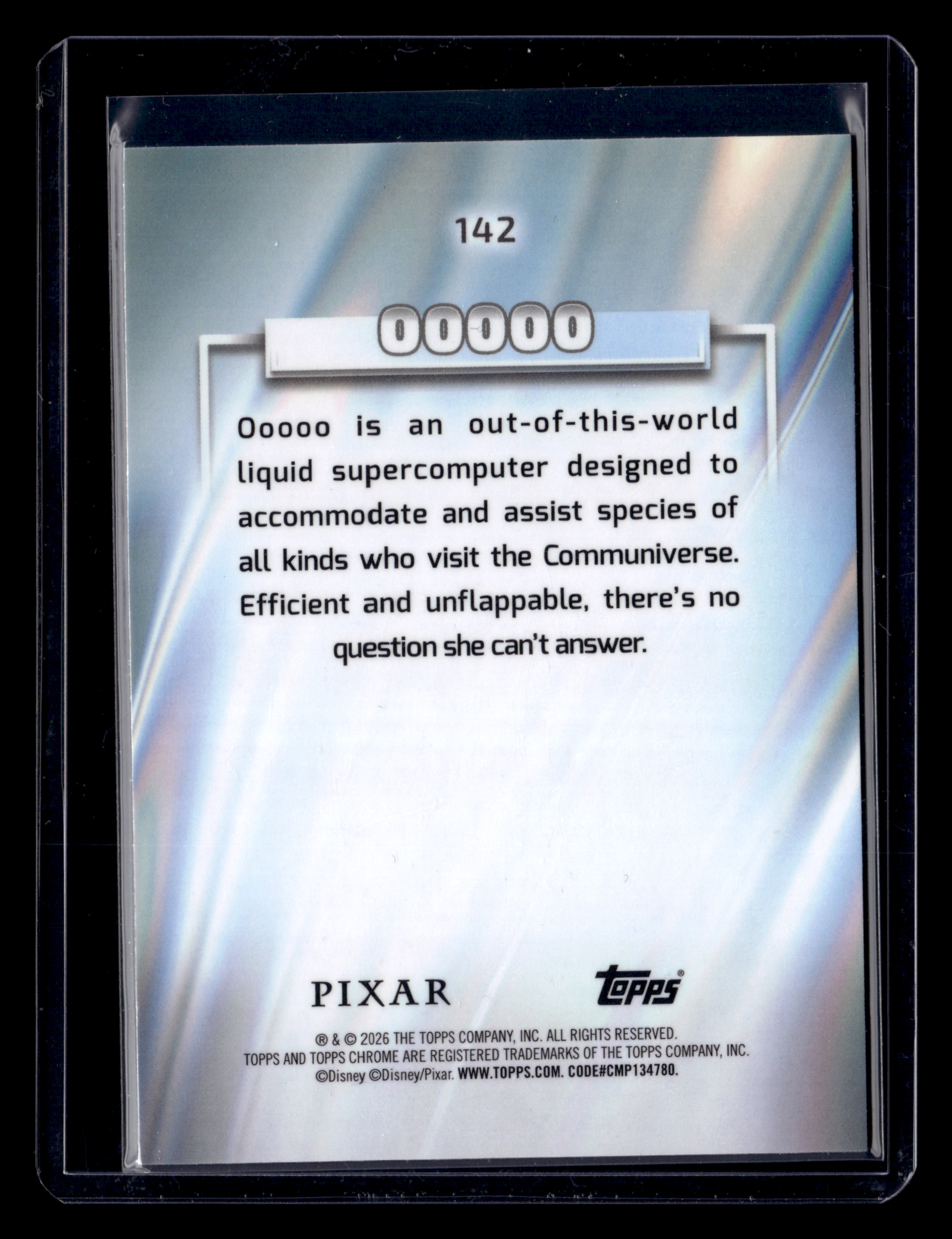 2026 Topps Chrome Disney 142 Ooooo Dalamation Refractor /101
