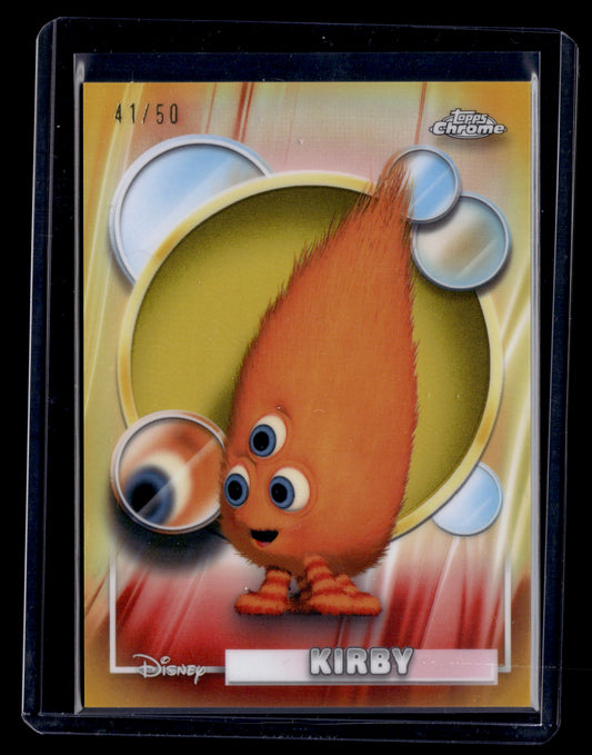 2026 Topps Chrome Disney 6 Kirby Gold Refractor /50