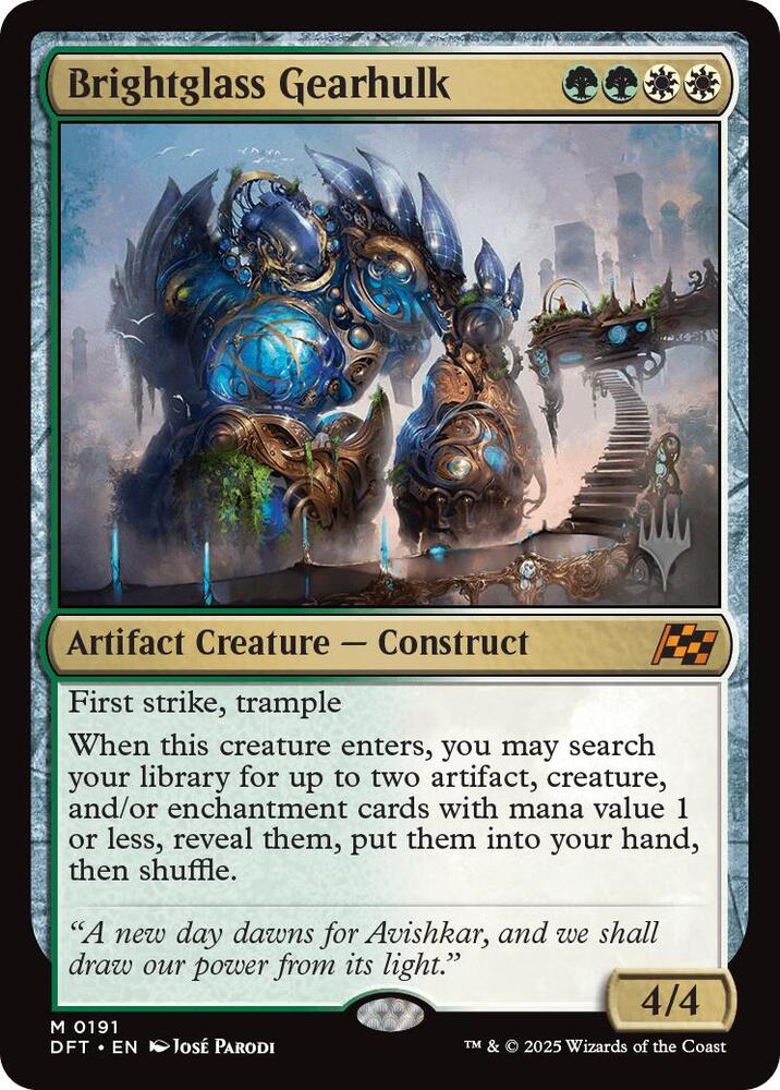 Brightglass Gearhulk 191 (Promo Pack: Aetherdrift) 
