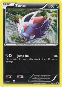 Zorua BW12 (Black and White Promos)  - Holofoil