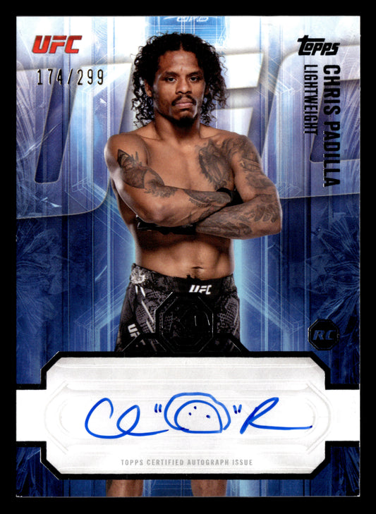 2026 Topps Knockout UFC #KOA-CPA Chris Padilla Knockout Autographs #/299