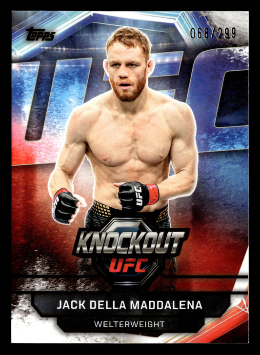 2026 Topps Knockout UFC #2 Jack Della Maddalena Bronze #/299