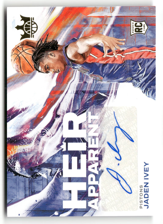 2022-23 Panini Court Kings #HA-JIP Jaden Ivey Heir Apparent #/199