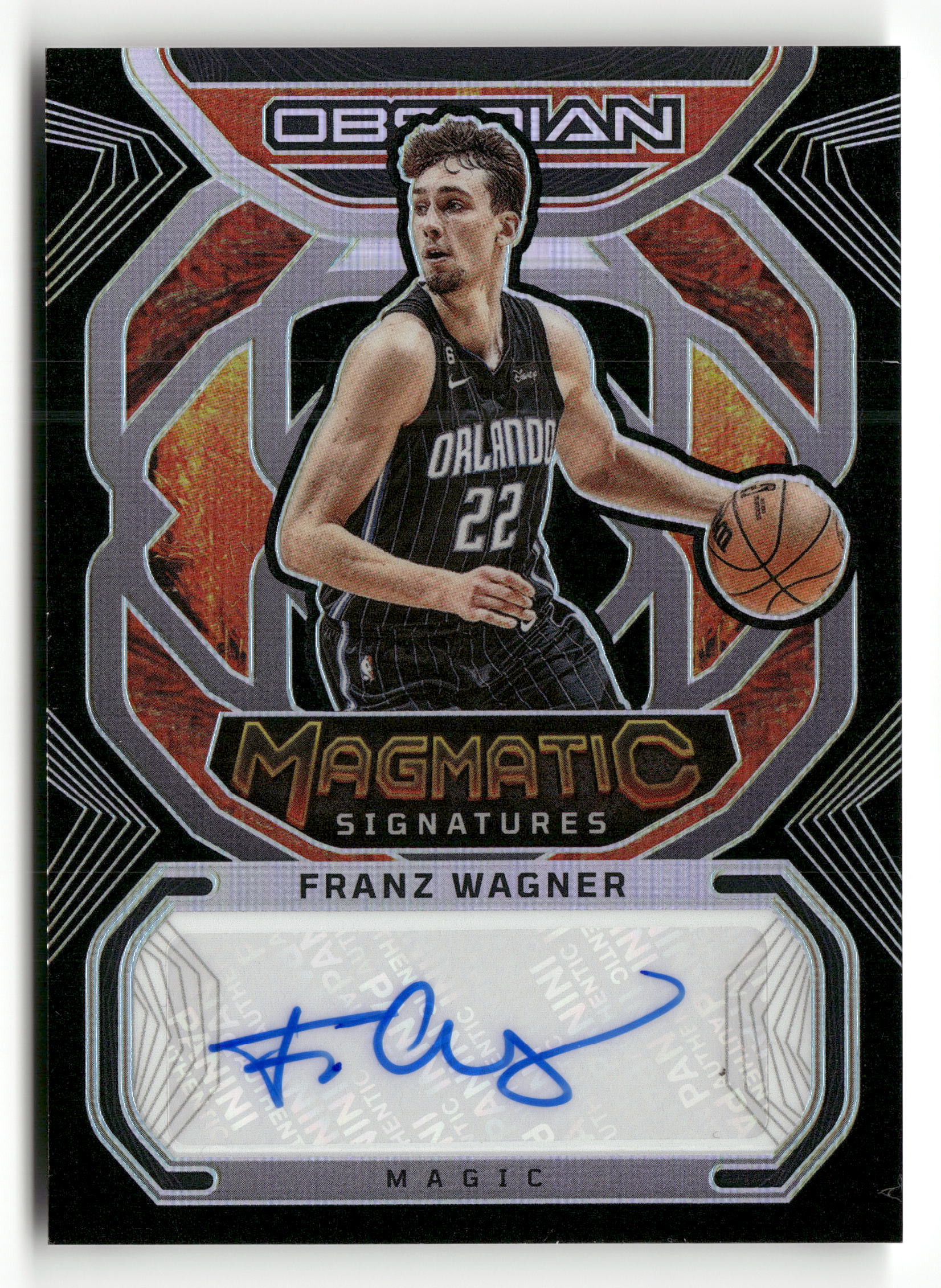 2022-23 Panini Obsidian #MS-FWO Franz Wagner Magmatic Signatures #/99