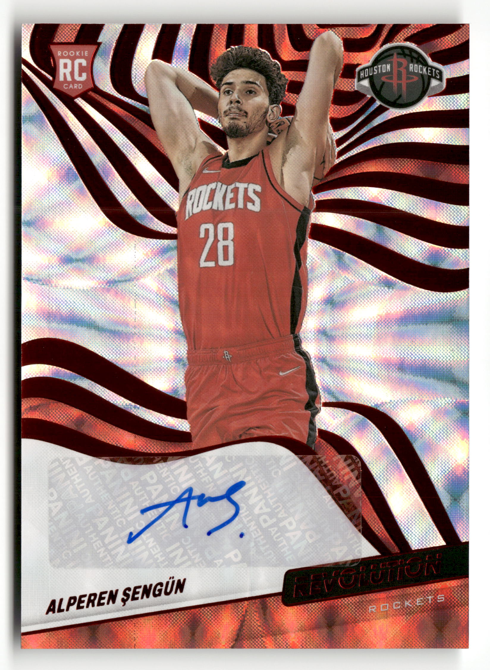 2021-22 Panini Revolution #RA-ASG Alperen Sengun Rookie Autographs Asia