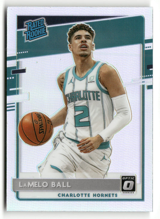 2020-21 Donruss Optic #153 LaMelo Ball Holo