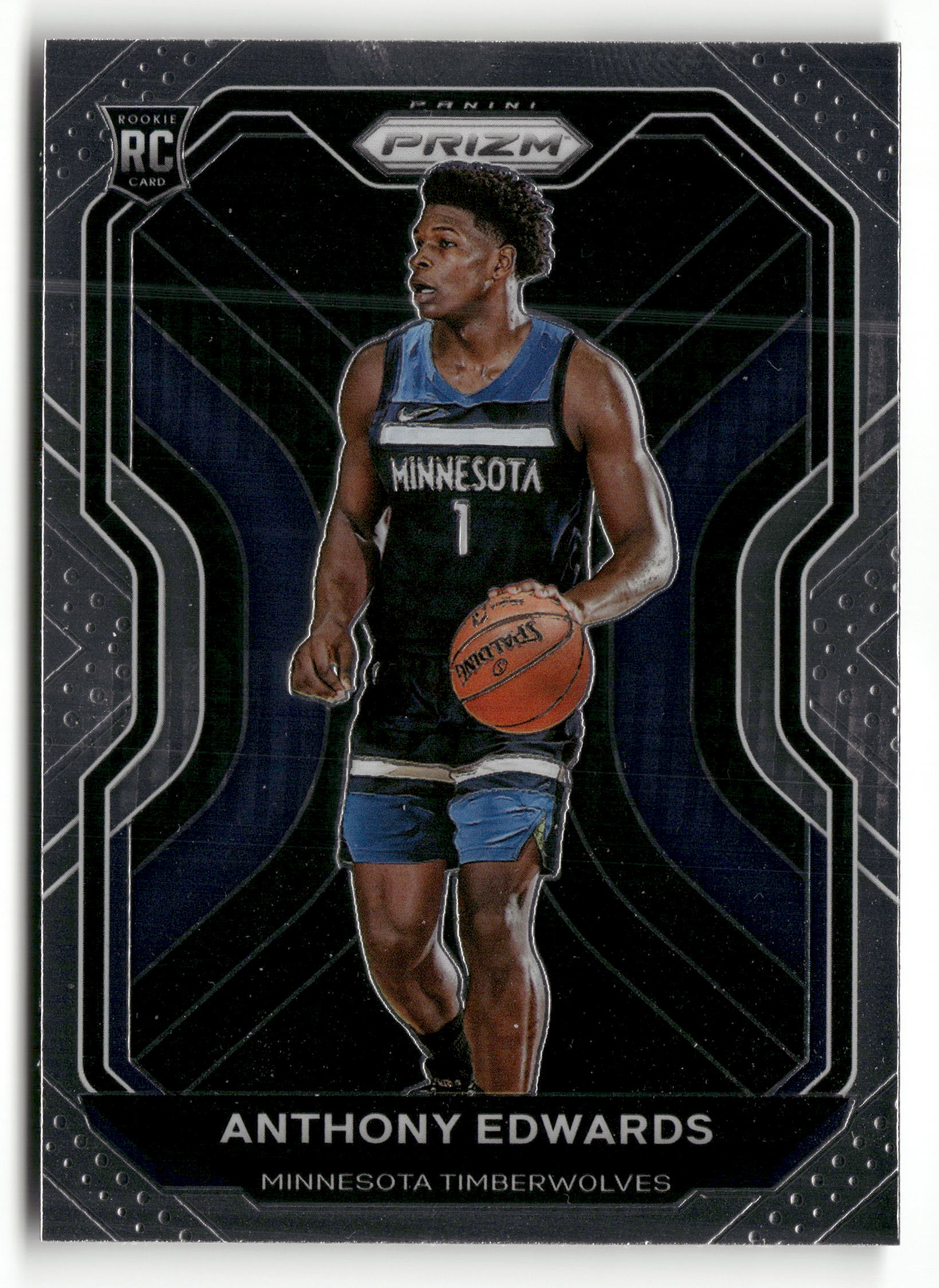 2020-21 Panini Prizm #258b Anthony Edwards Rookie Variation