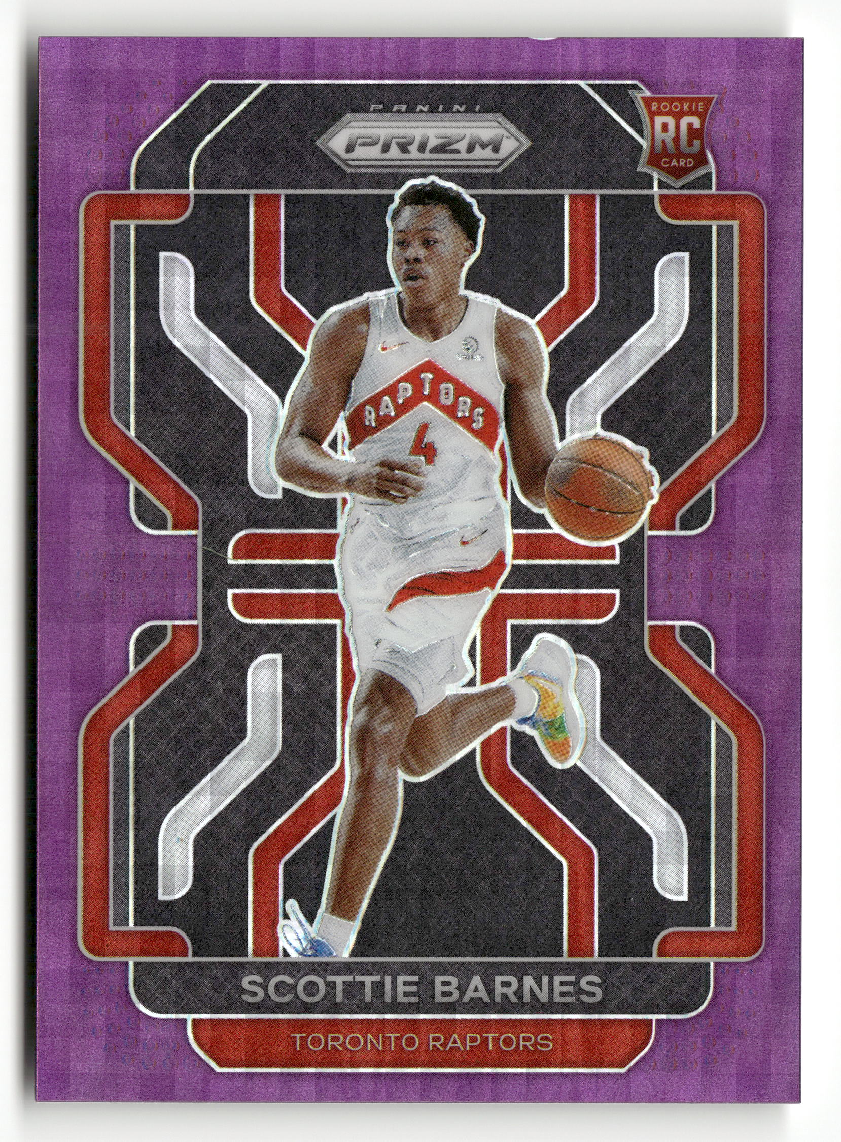 2021-22 Panini Prizm #320 Scottie Barnes Purple #/99