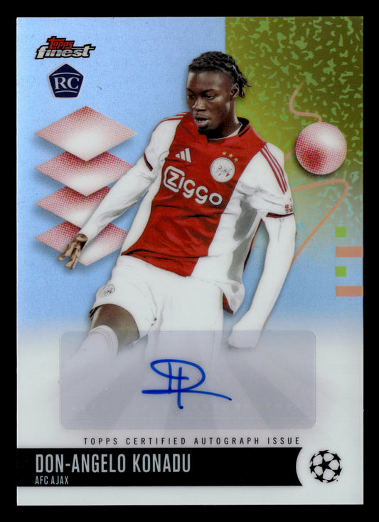 2025-26 Finest UEFA Club Competitions #BA-DK Don-Angelo Konadu Base Autographs