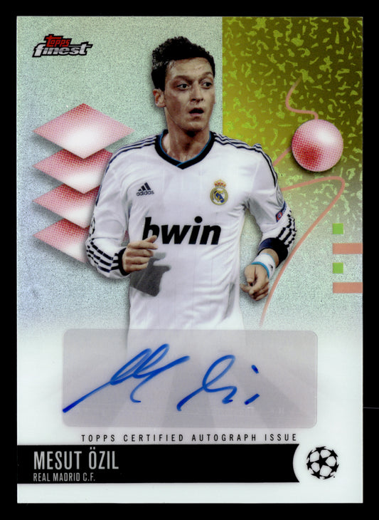2025-26 Finest UEFA Club Competitions #BA-OZ Mesut Özil Base Autographs