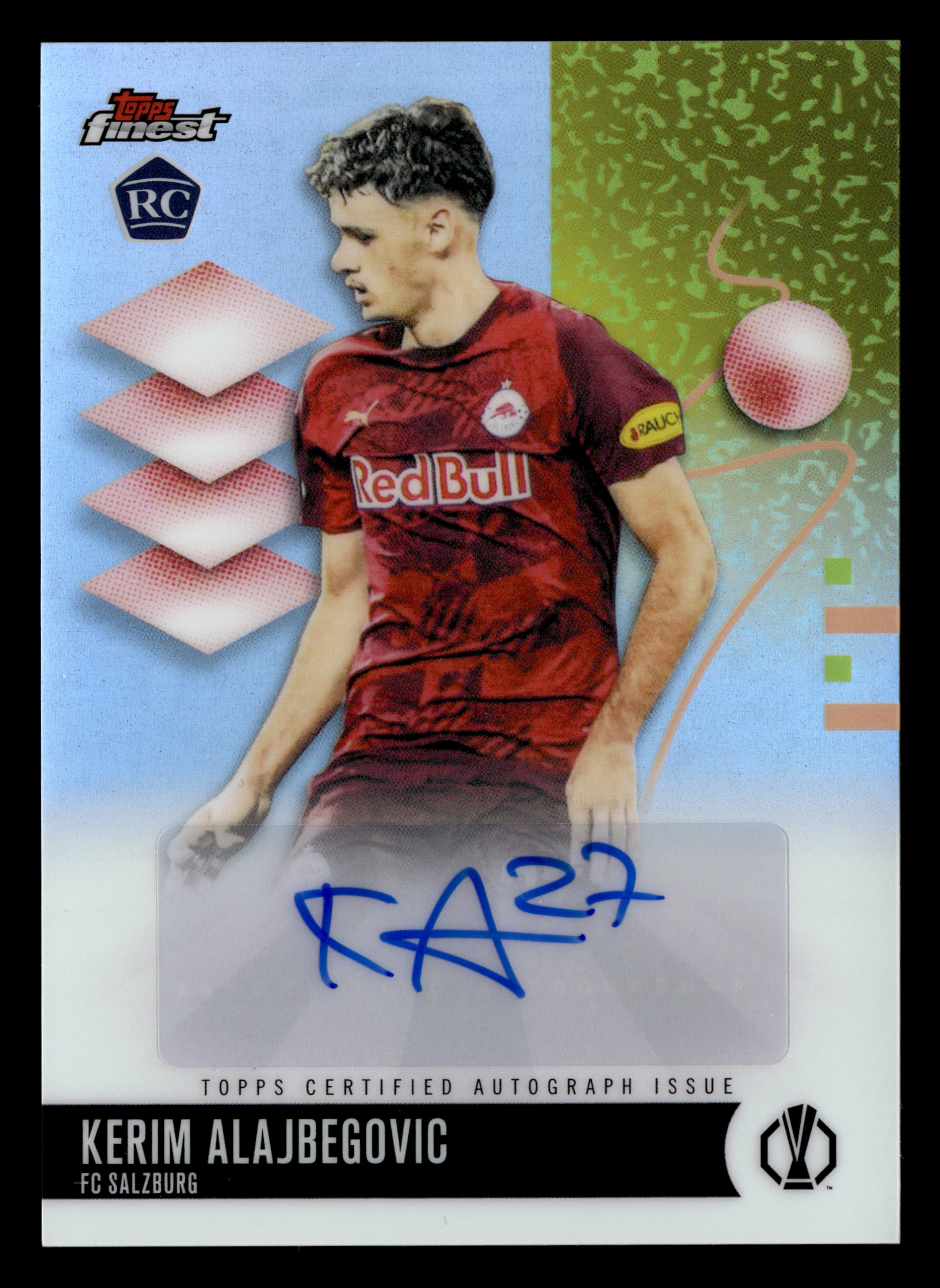 2025-26 Finest UEFA Club Competitions #BA-KM Kerim Alajbegovic Base Autographs