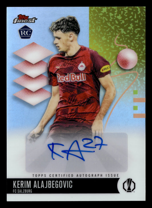 2025-26 Finest UEFA Club Competitions #BA-KM Kerim Alajbegovic Base Autographs