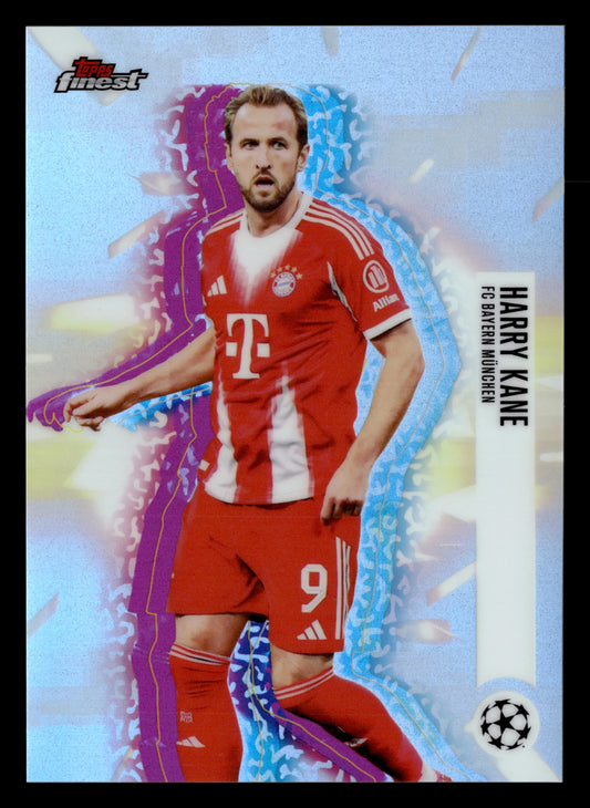 2025-26 Finest UEFA Club Competitions #78 Harry Kane Base Hologlow Variations