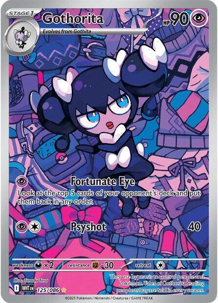 2025 Pokemon SV: White Flare Gothorita - 125/086 Illustration Rare