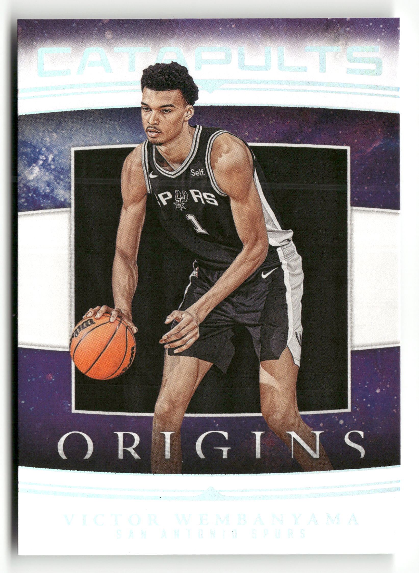 2023-24 Panini Origins #3 Victor Wembanyama Catapults