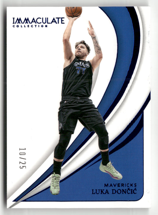 2023-24 Panini Immaculate Collection #49 Luka Doncic #/25